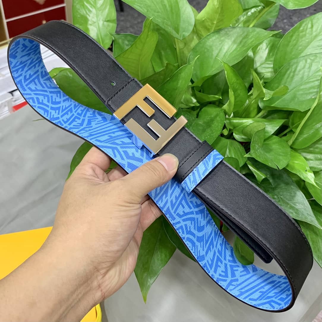 7 Star F**di Leather Belt 40mm