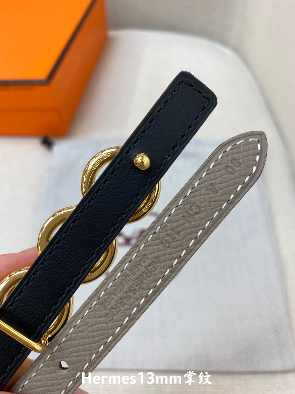 Wholesale H**me5 Logo Belt 13mm For Lady