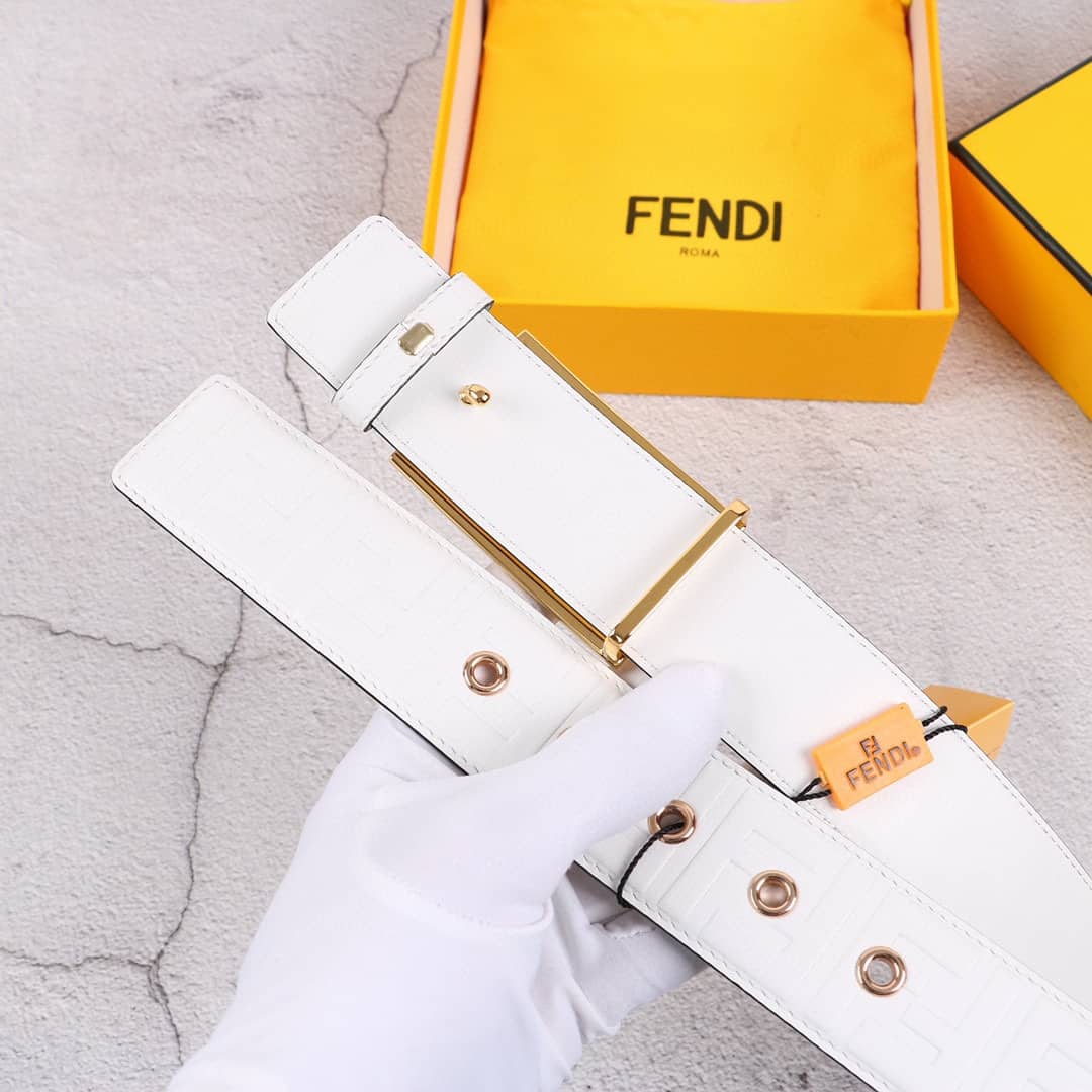 Fake F**di Logo Belt 40mm
