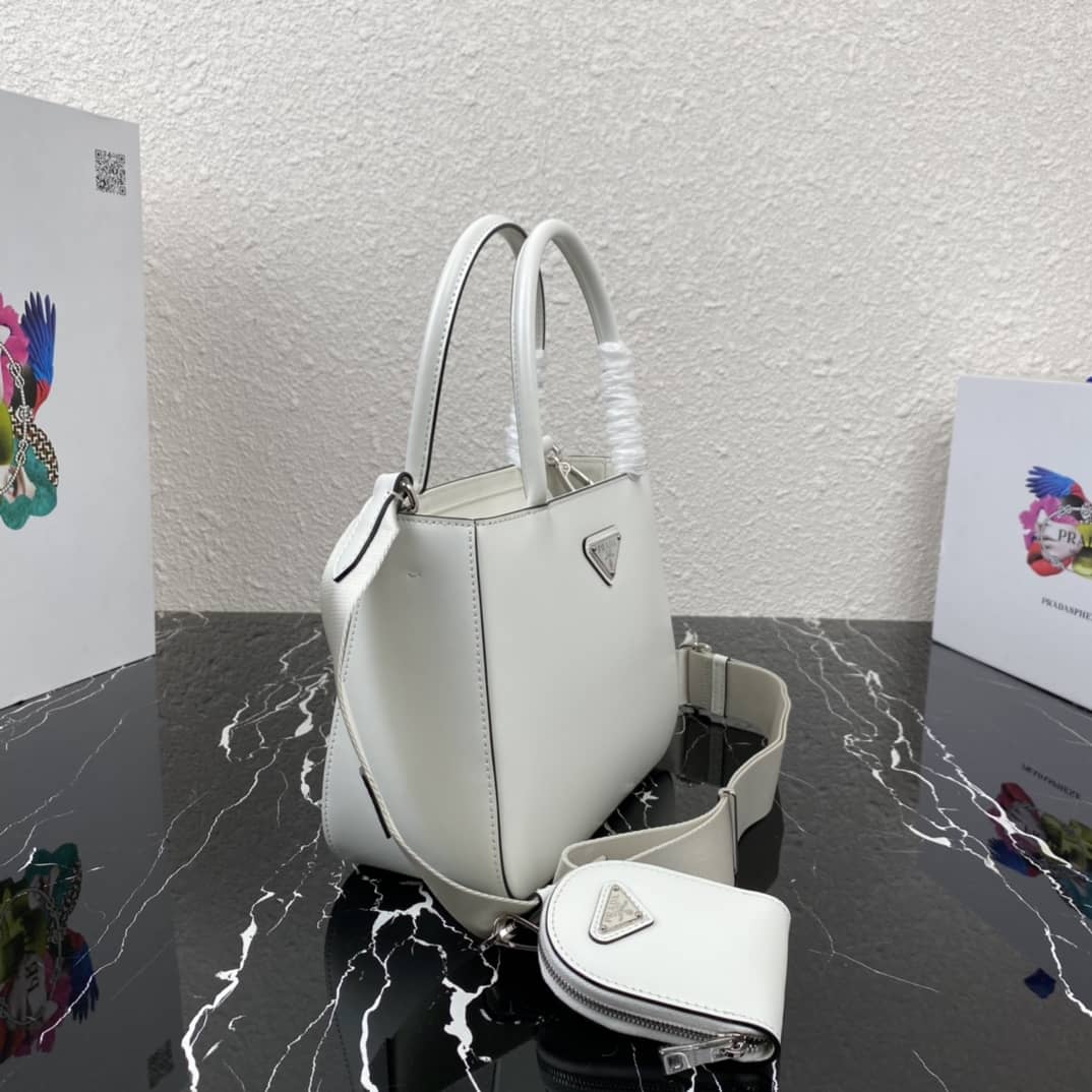 Pra*a Leather Replica Tote