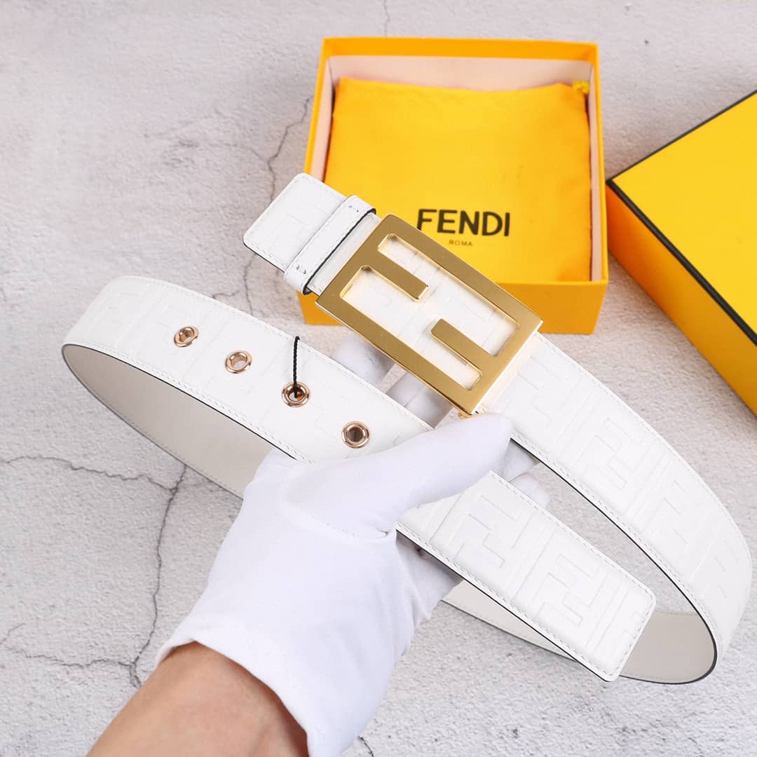 Fake F**di Logo Belt 40mm