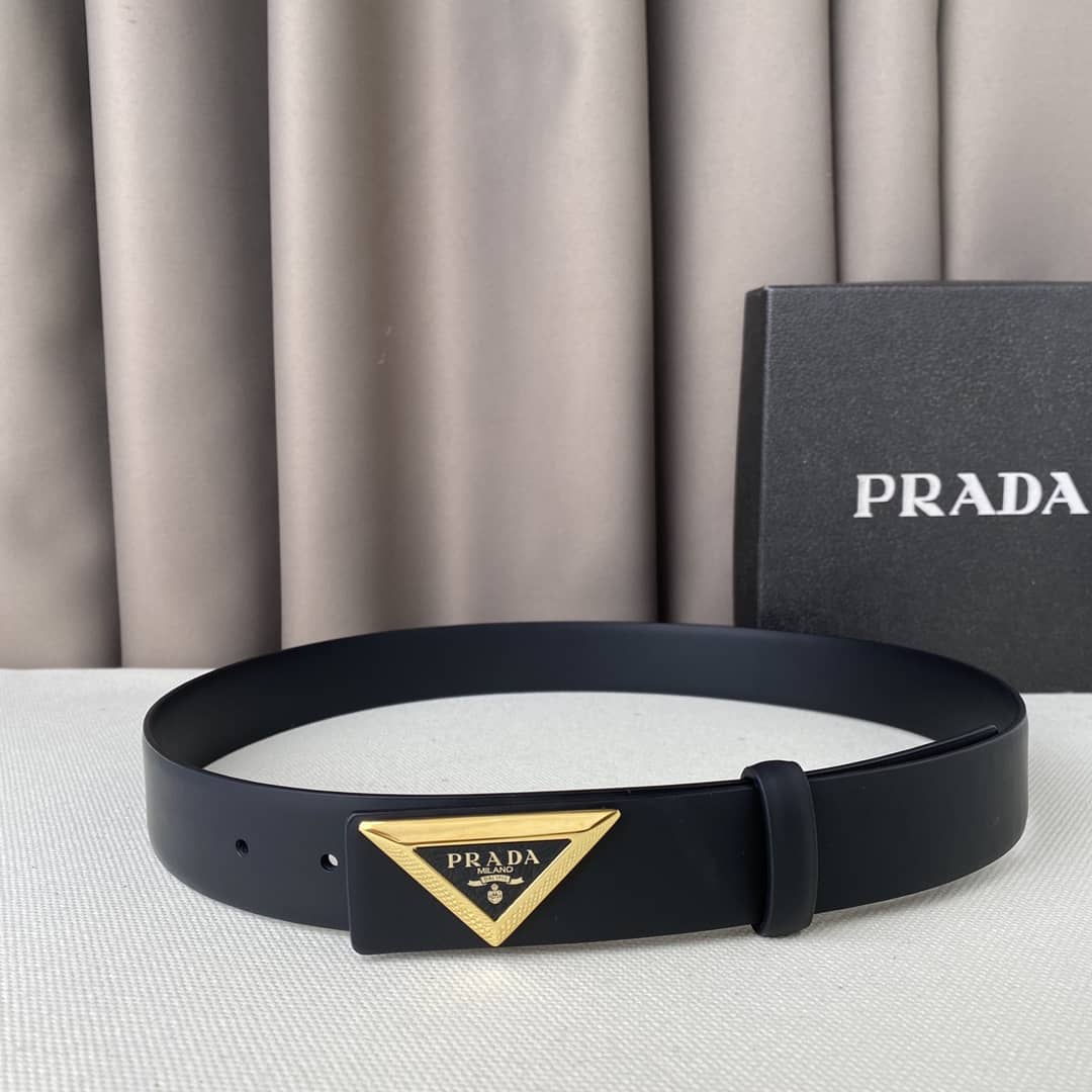 Wholesale Pra*a Logo Belt 35mm