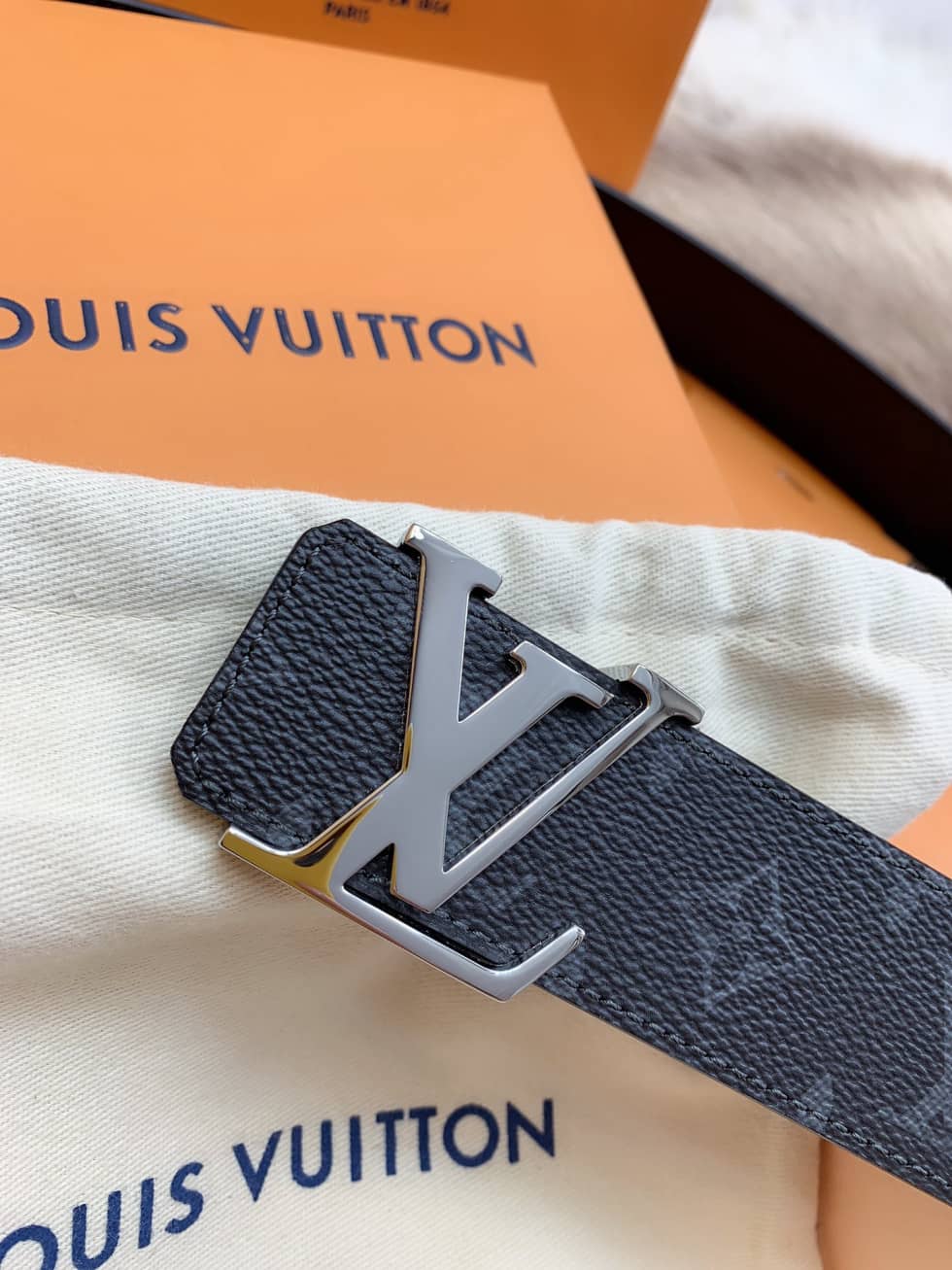 Replica L0vis Vvtt0n Belt Logo 40mm