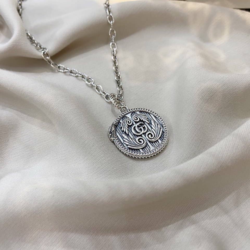 Knockoff Gvc*1 Logo Necklace