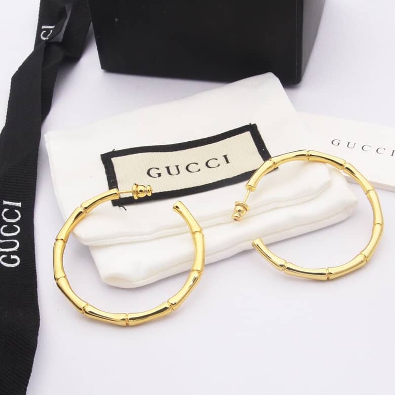Fake Gvc*1 Logo Earring