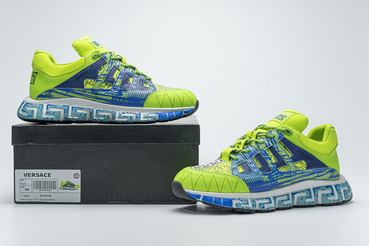 Versace TRIGRECA Fluorescent Green Blue(SP Batch)
