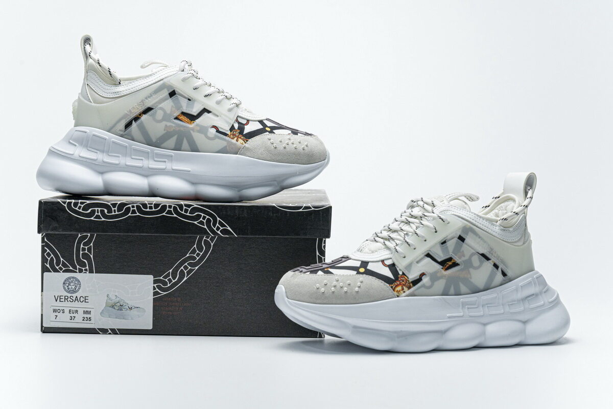 Versace CHAIN REACTION Beige Grey(SP Batch)