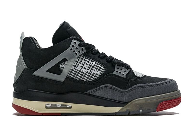 Off-White x Air Jordan 4 Retro CV9388-001 Replicas