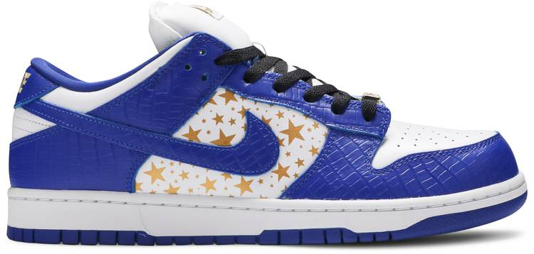 Svp*me x Dunk Low OG SB QS  Hyper Royal  DH3228-100