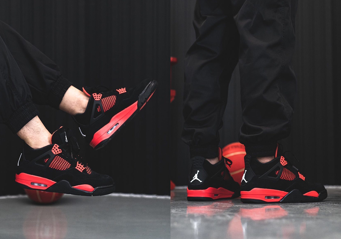 Air Jordan 4 Retro  Red Thunder  CT8527-016 Replicas