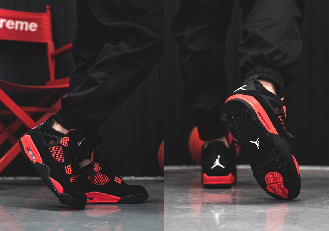 Air Jordan 4 Retro  Red Thunder  CT8527-016 Replicas