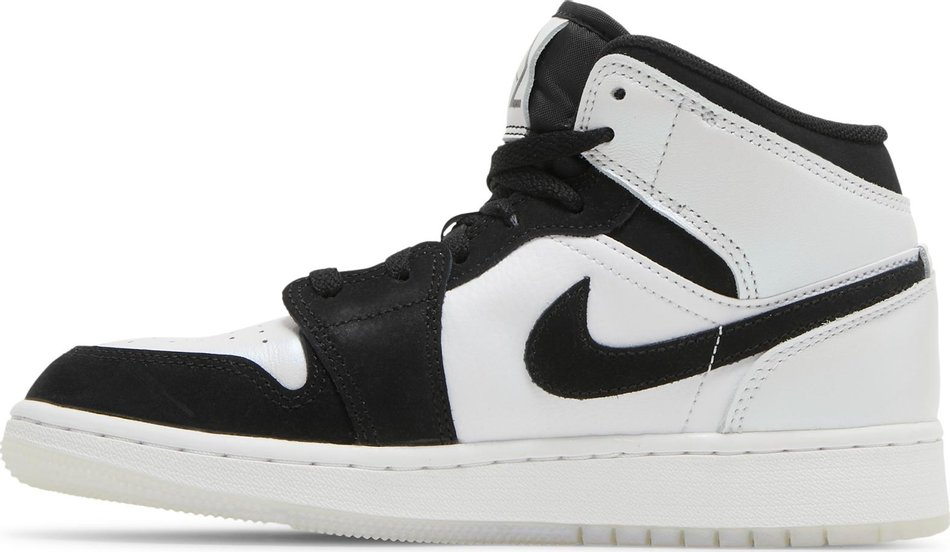 Air Jordan 1 Mid SE GS  D1am0nd  DN4321-100