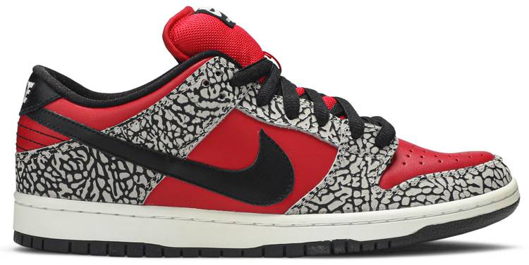 Svp*me x Dunk Low Premium SB  Red Cement  313170-600