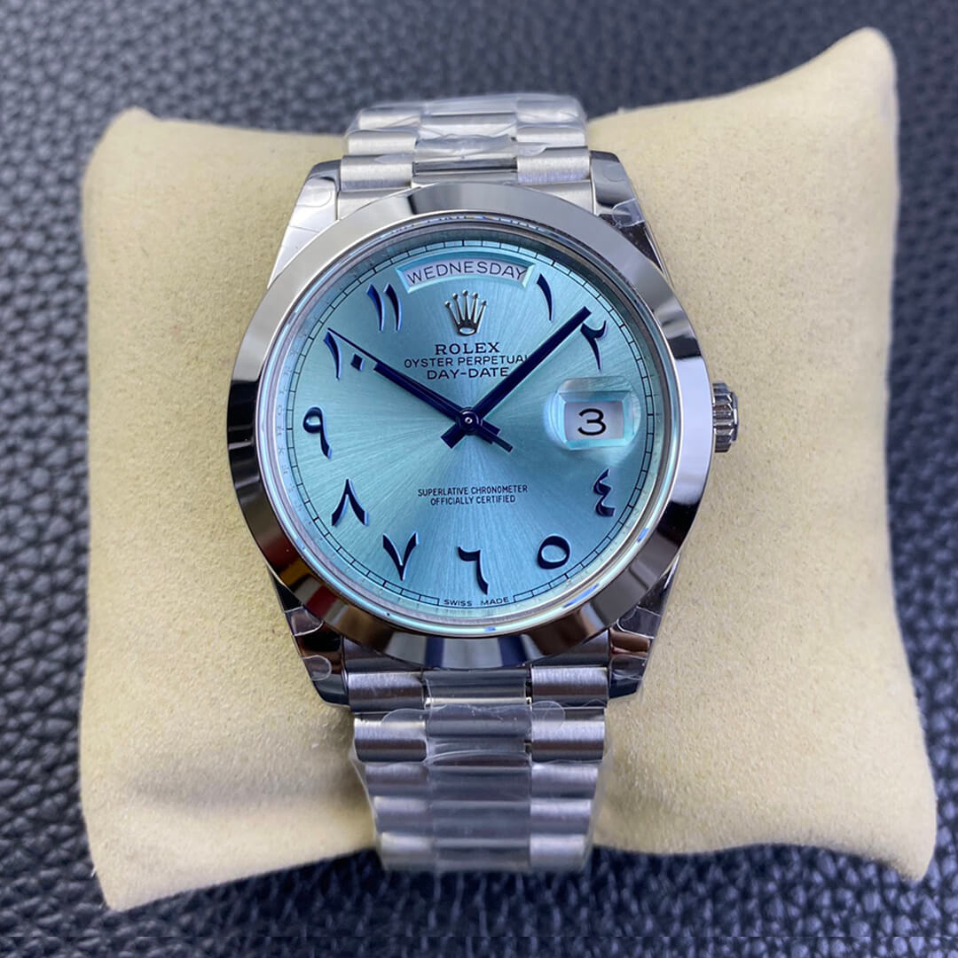 Replica R01ex Day Date 1:1 Best Edition BP Factory Stainless Steel Strap