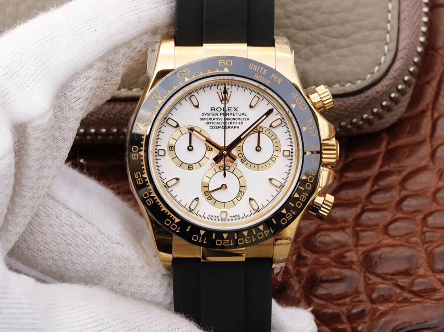 Replica R01ex Daytona Cosmograph M116518ln-0041 1:1 Best Edition JH Factory Ceramic Bezel