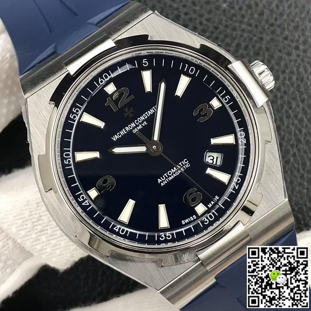 Replica Vacheron C0nstan1n Overseas 47040 1:1 Best Edition 8F Factory Blue Dial
