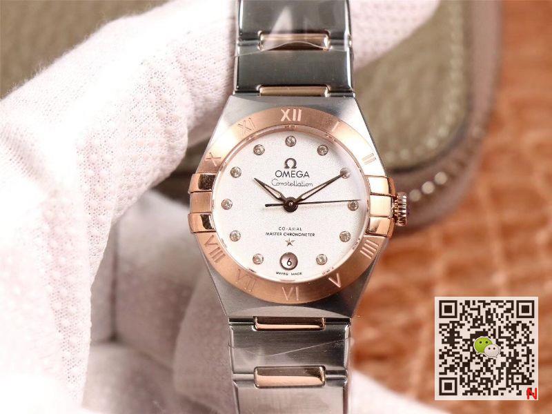 Replica 0me*ga Constellation 131.20.29.20.52.001 1:1 Best Edition 3S Factory V5 White dial Swiss NH05