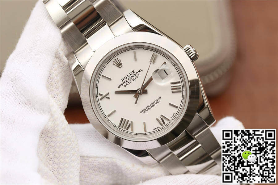 Replica R01ex Datejust 41MM 1:1 Best Edition EW Factory White Dial