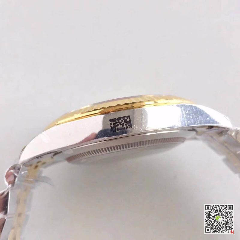 Replica R01ex Datejust 41 126333 Silver Dial 1:1 Best Edition Stainless Steel 410L and 18K Yellow Gold Bracelet