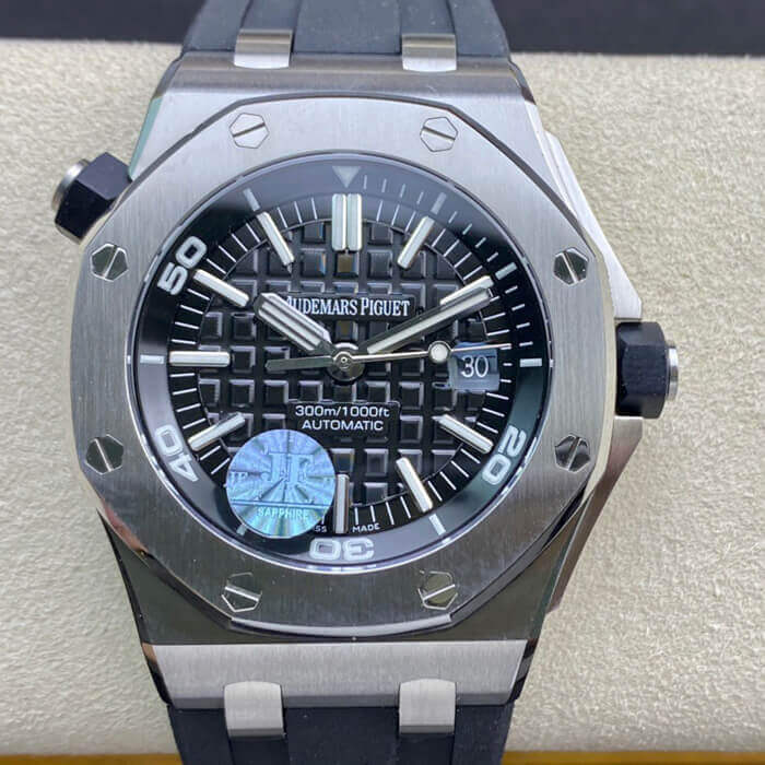 Replica Audemars P1g*et Royal Oak Offshore 15703 1:1 Best Edition JF Factory V10 Black Dial