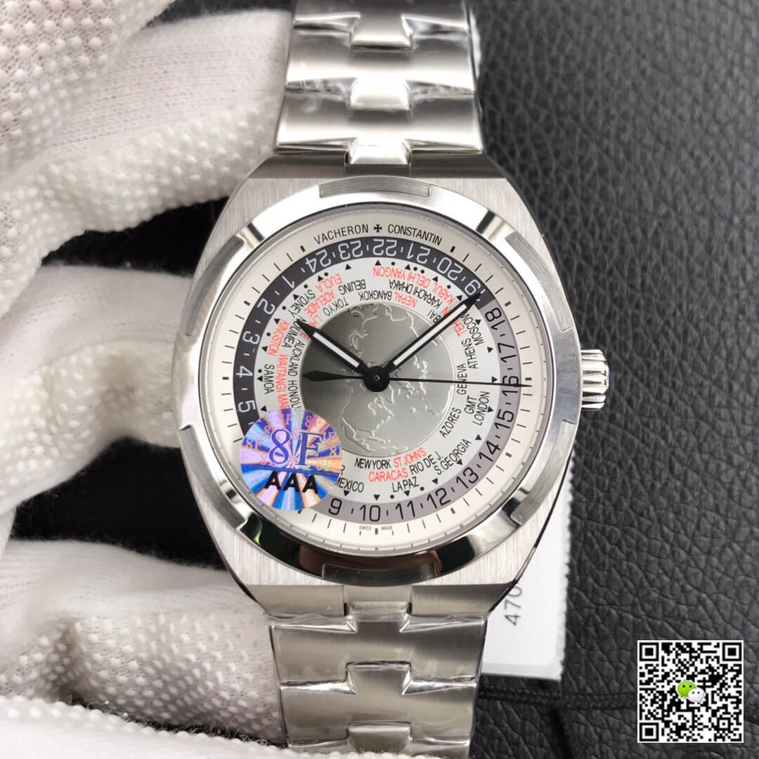 Replica Vacheron C0nstan1n Overseas 7700V/110A-B129 1:1 Best Edition 8F Factory Stainless Steel