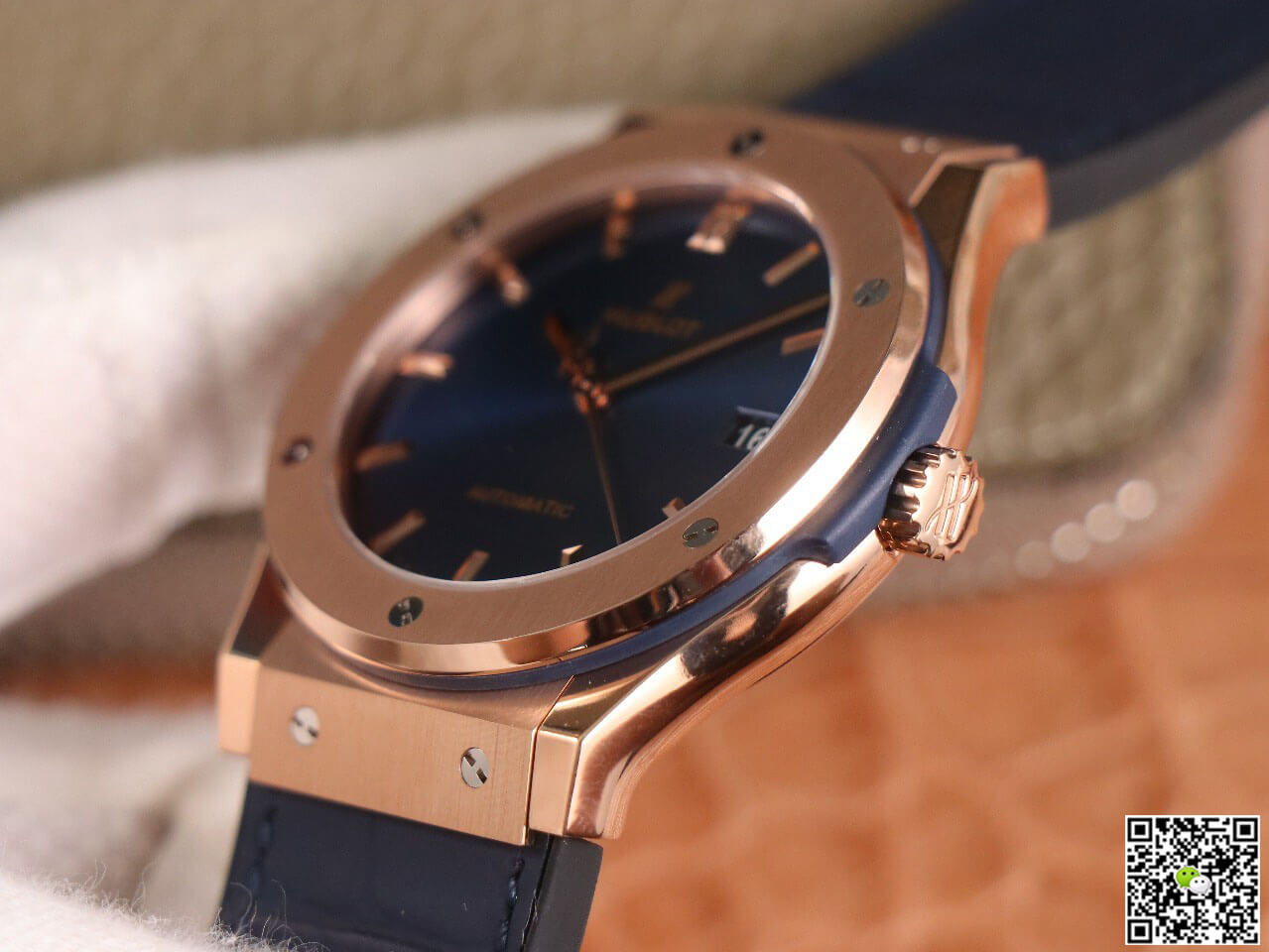 Replica Hublot Classic Fusion 511.OX.7180.LR 1:1 Best Edition WWF Factory Rose Gold