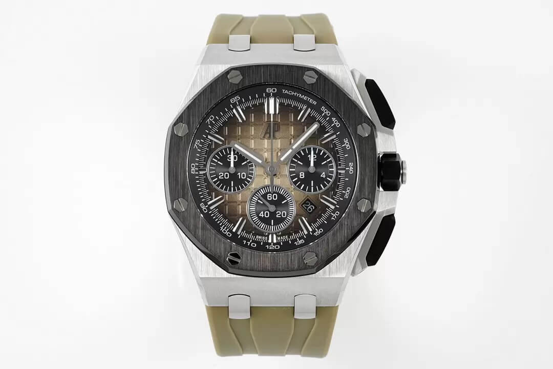 Replica Audemars P1g*et Royal Oak Offshore 26420SO.OO.A600CA.01 1:1 Best Edition APF Factory Ceramic Bezel