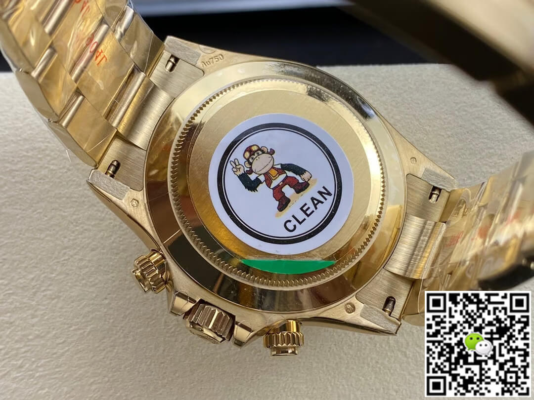 Replica R01ex Cosmograph Daytona M116508-0014 1:1 Best Edition Clean Factory Yellow Gold