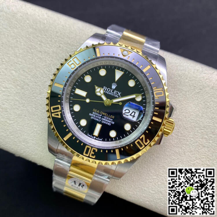 Replica R01ex Sea Dweller M126603-0001 1:1 Best Edition AR Factory Black Dial