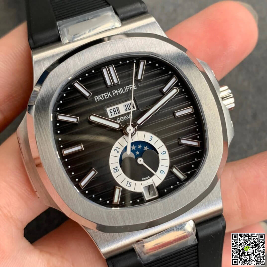 Replica Pat*k Phi1i*pe Nautilus 5726 1:1 Best Edition GR Factory V2 Rubber Strap