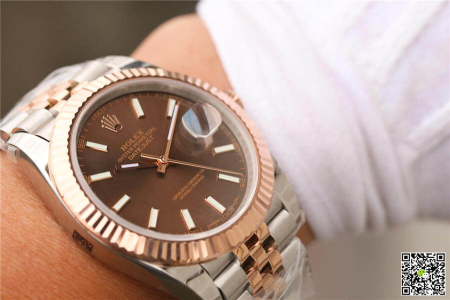 Replica R01ex Datejust M126331-0002 1:1 Best Edition EW Factory Rose Gold