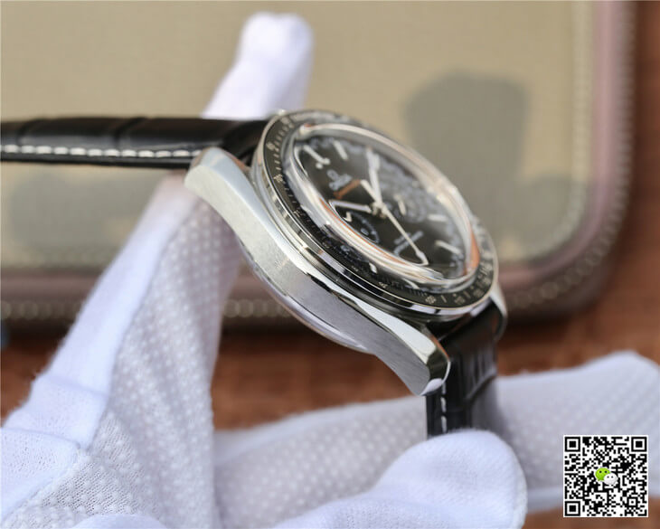 0me*ga Replica Speedmaster Racing Chronograph 329.33.44.51.01.001 1:1 Best Edition OM Factory Ceramic Bezel