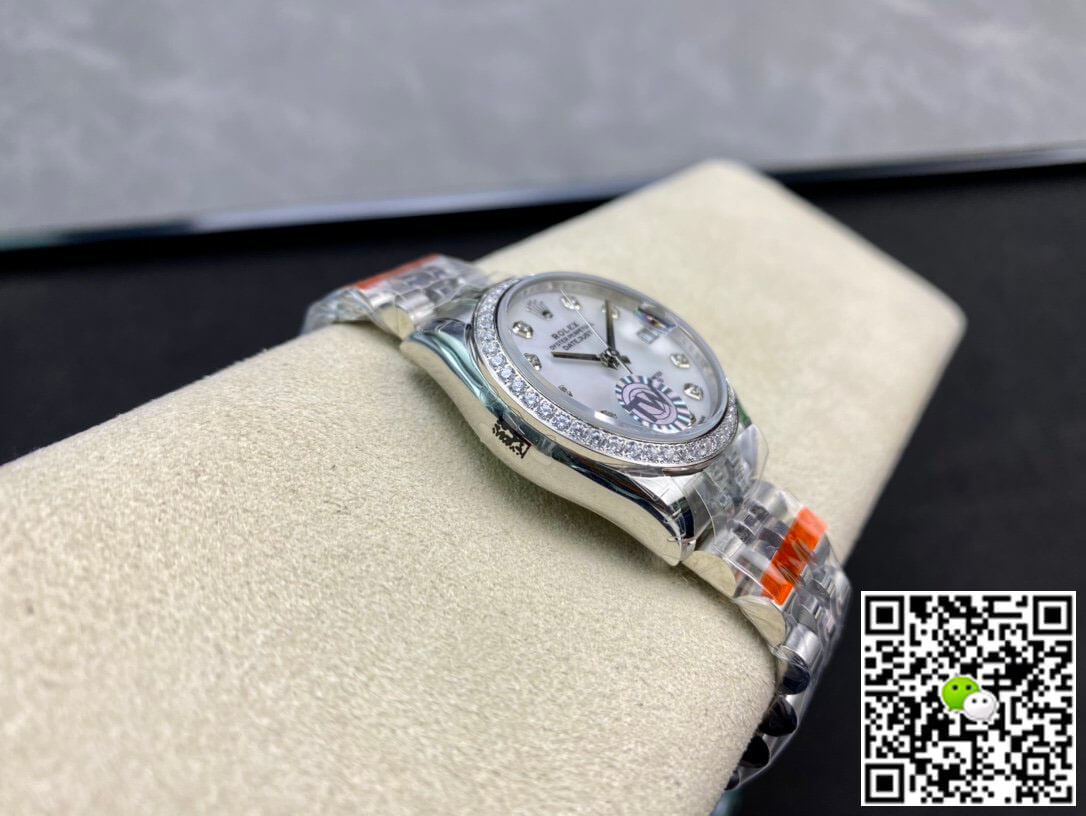Replica R01ex Datejust M278384RBR-0008 1:1 Best Edition TW Factory Mother-Of-Pearl Dial