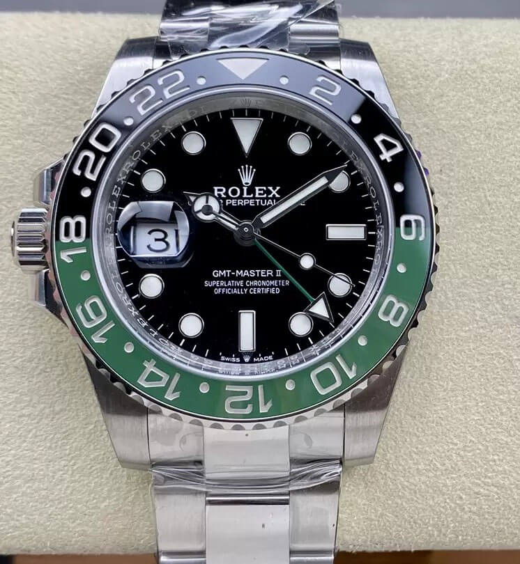 Replica R01ex GMT Master II M126720VTNR-0001 1:1 Best Edition C+ Factory Black Dial