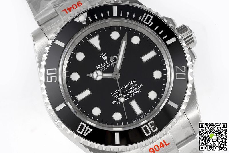 R01ex Submariner Replica 114060-97200 1:1 Best Edition ROF Factory Black Dial Swiss ETA2824