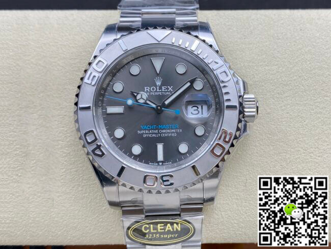 Replica R01ex Yacht Master M126622-0001 1:1 Best Edition Clean Factory Grey Dial