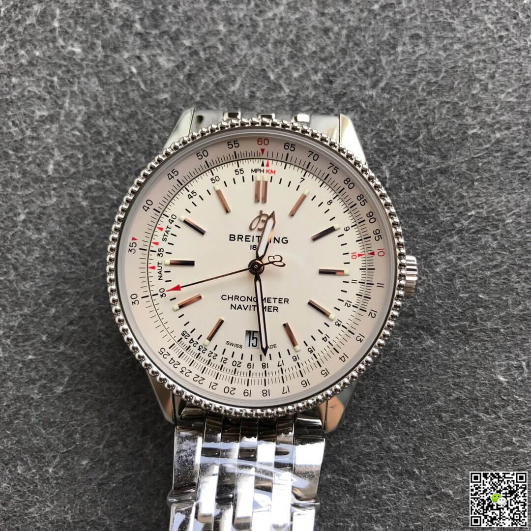 Replica Breitling Navitimer 1 A17326211G1A1 1:1 Best Edition V7 Factory White Dial