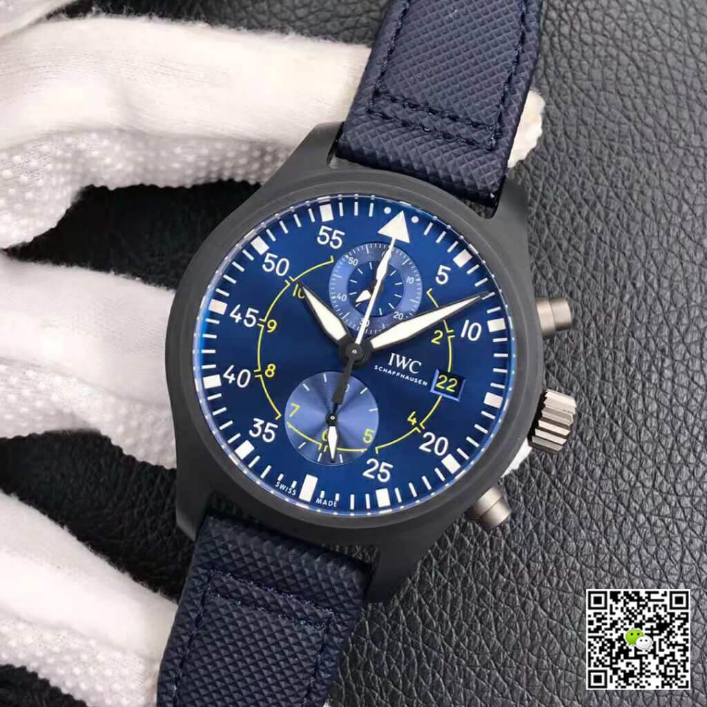 Replica IWC Pilot IW389008 1:1 Best Edition ZF Factory Blue Dial