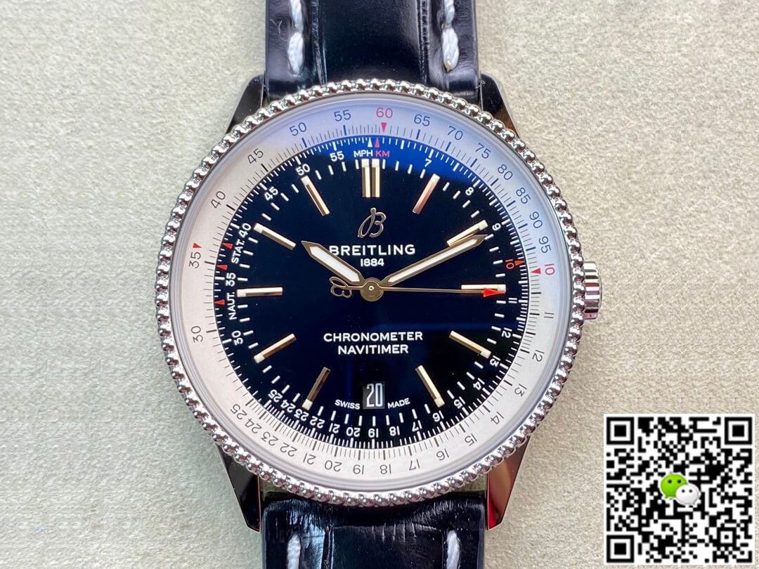 Replica Breitling Navitimer 1 A17326211B1P1 1:1 Best Edition V7 Factory Cowhide Strap