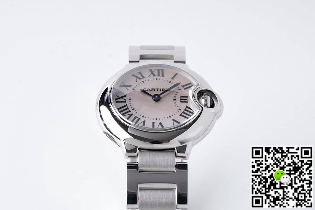 Replica Ballon Bleu De Ca*t1er 28MM 1:1 Best Edition AF Factory Mother-Of-Pearl Dial