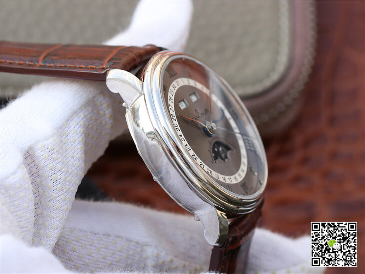 Replica Blancpain Villeret 6654-1113-55B 1:1 Best Edition OM Factory V2 Grey Dial