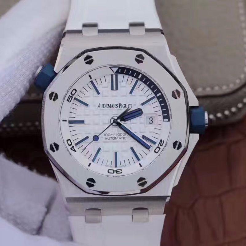 Replica Audemars P1g*et Royal Oak Offshore Diver 15710ST.OO.A010CA.01 JF Factory Men Watches 1:1 Best Edition Swiss ETA3120