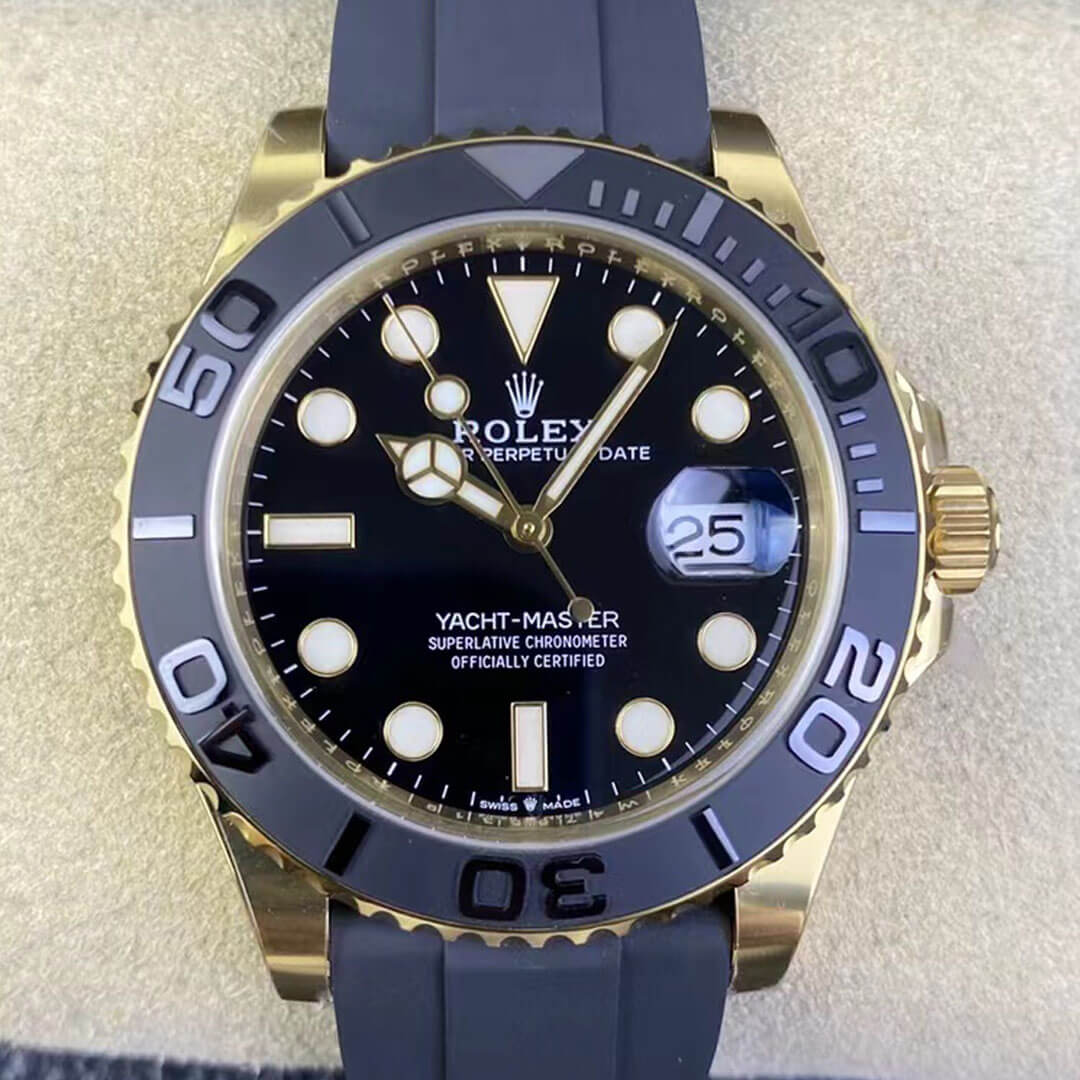 Replica R01ex Yacht Master M226658-0001 1:1 Best Edition Clean Factory Yellow Gold