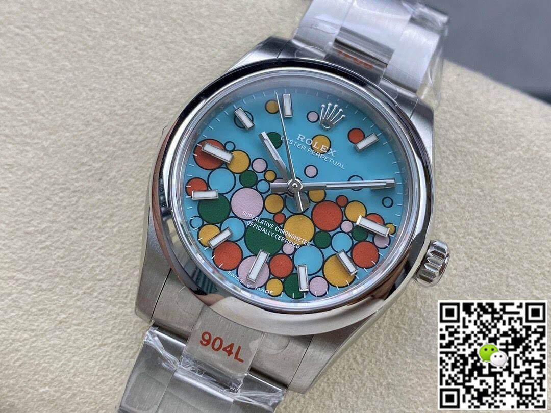 Replica R01ex Oyster Perpetual M277200-0010 31MM 1:1 Best Edition EW Factory Turquoise Blue Dial