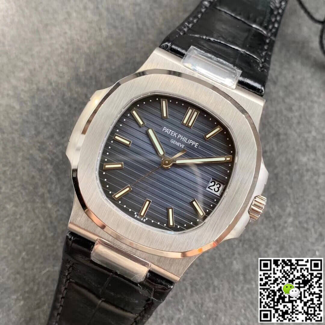Replica Pat*k Phi1i*pe Nautilus 5711G 1:1 Best Edition PPF Factory V4 Blue Dial Swiss ETA324