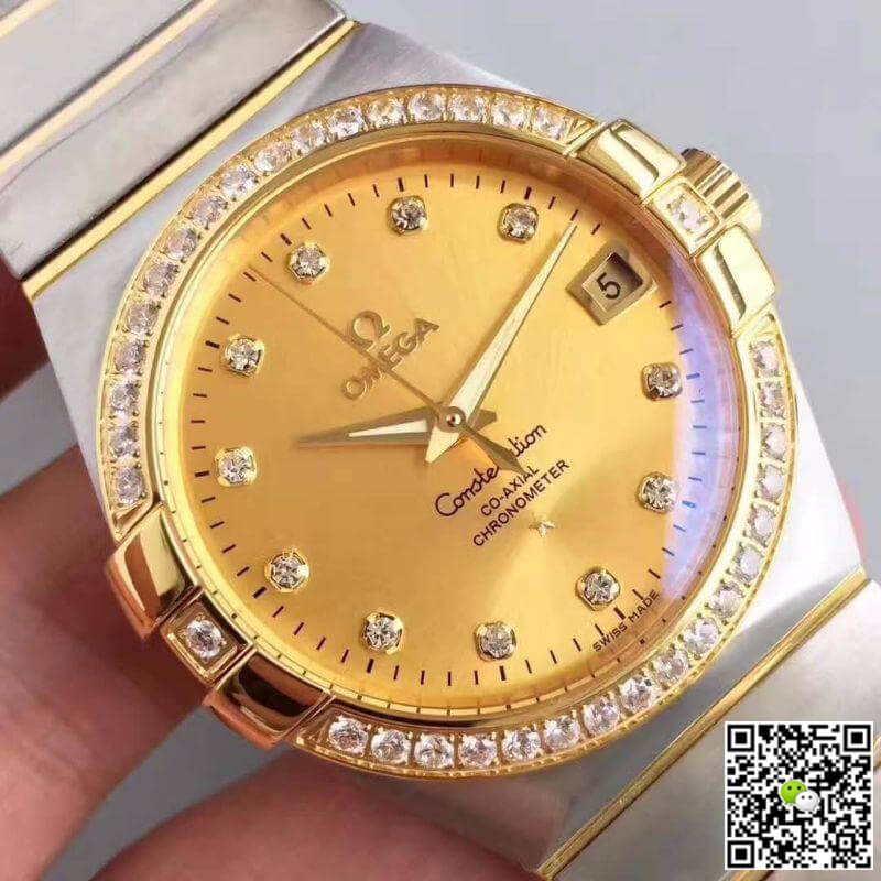 Replica 0me*ga Constellation 123.25.35.20.58.001 3S Factory 1:1 Best Edition Swiss ETA8500