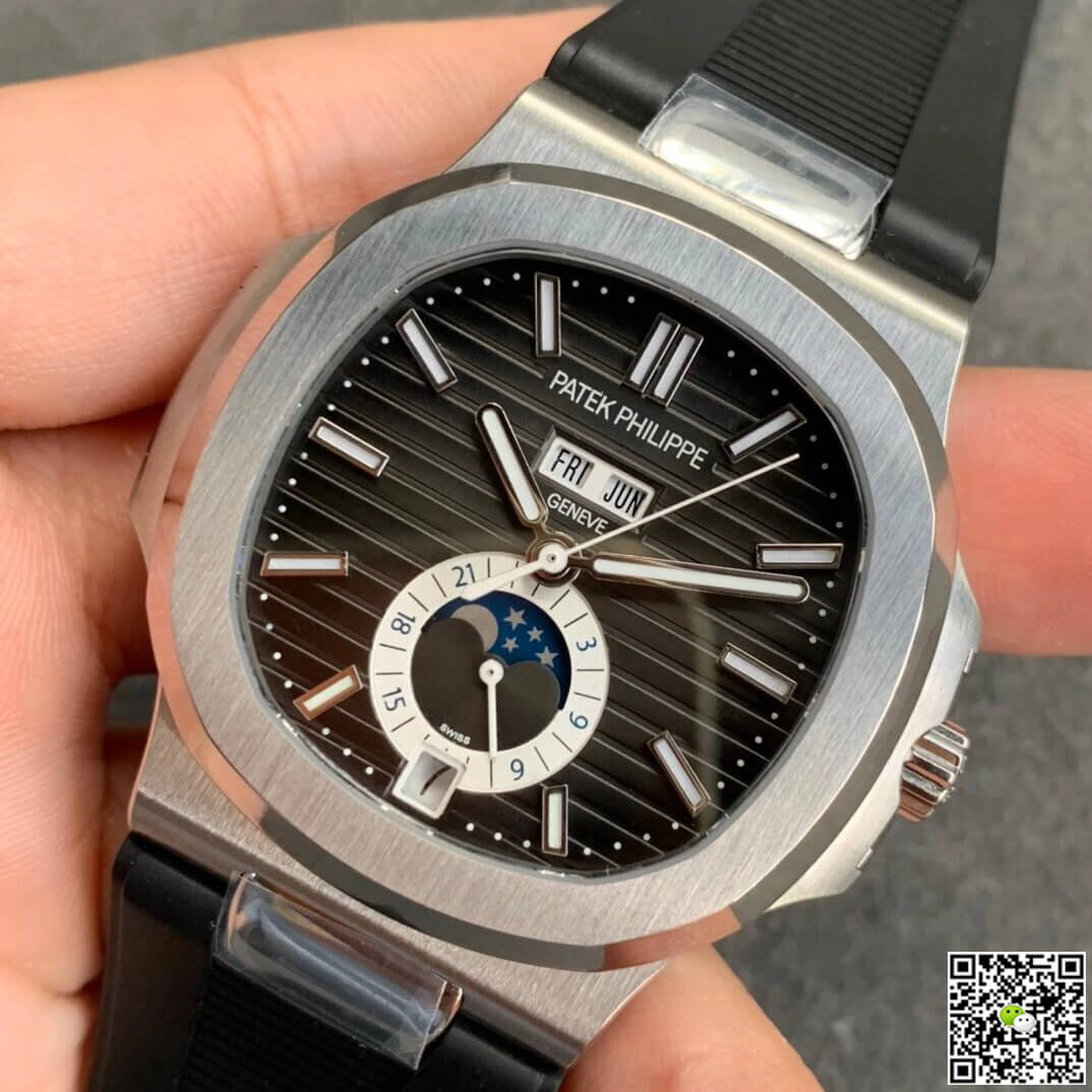 Replica Pat*k Phi1i*pe Nautilus 5726 1:1 Best Edition GR Factory V2 Rubber Strap