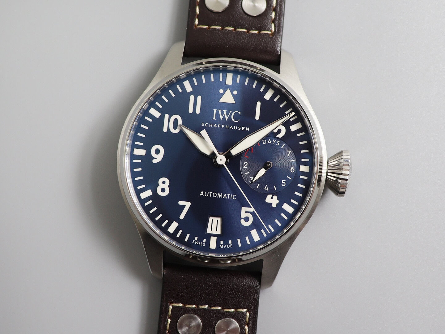 Replica IWC Pilot IW501002 1:1 Best Edition ZF Factory Blue Dial
