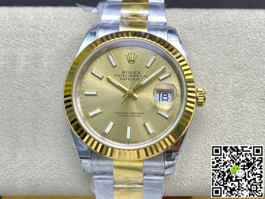 Replica R01ex Datejust M126333-0009 1:1 Best Edition VS Factory Yellow Gold