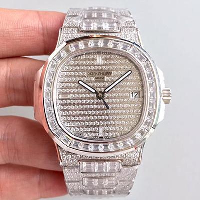 Pat*k Phi1i*pe Replica Nautilus Jumbo 5719/1G-001 1:1 Best Edition Swiss ETA324